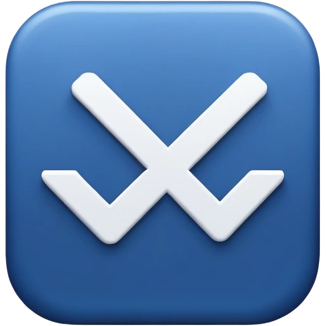 dark blue aesthetic check mark emoji