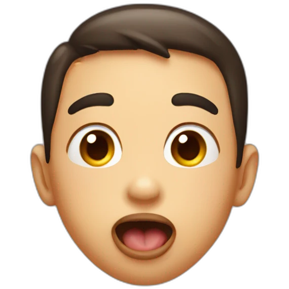 boy tongue out face emoji