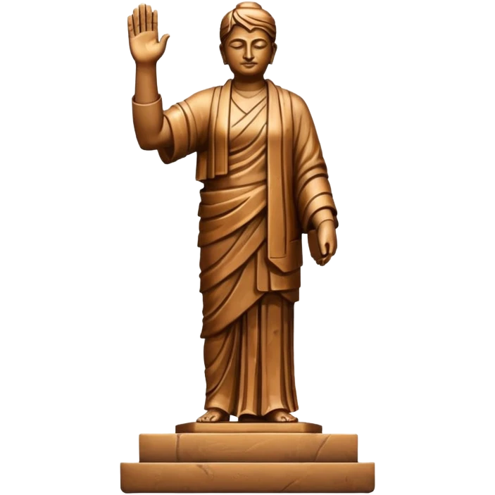 statue of unity emoji