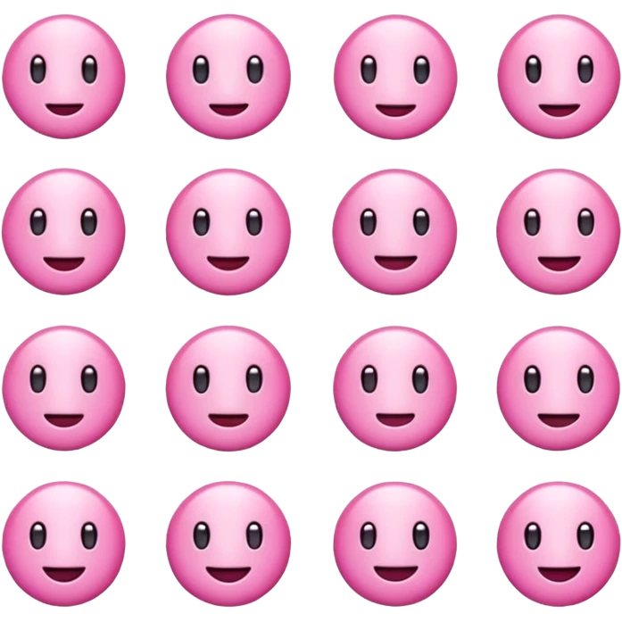 Pink aesthetic emojis emoji