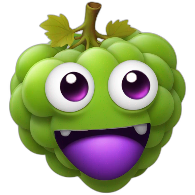 grape-panic emoji