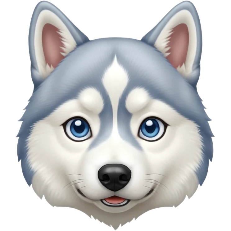Chien husky emoji