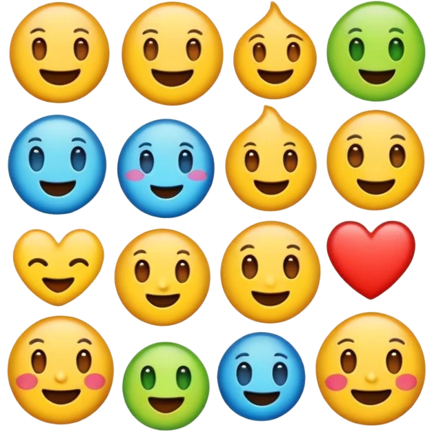 Emoji sticker pack emoji