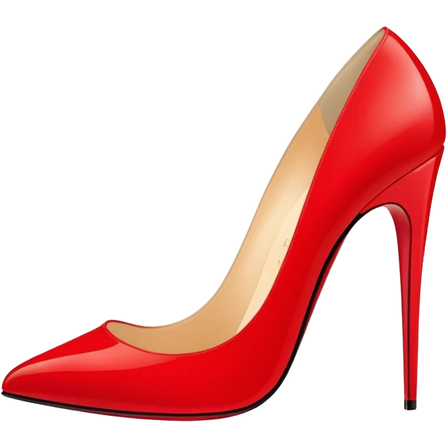 Louboutin heels  emoji