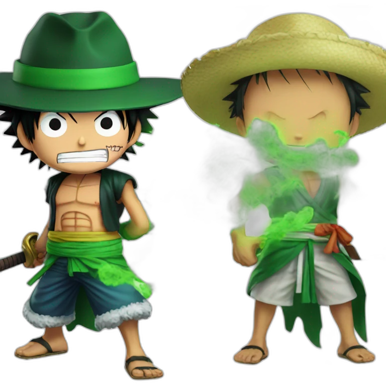 Luffy Vs Zoro emoji