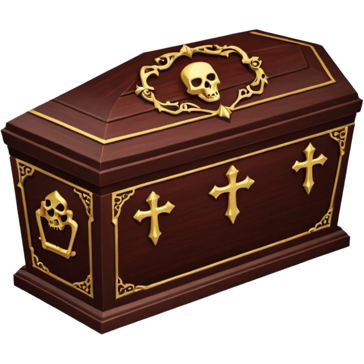 vampire coffin  emoji