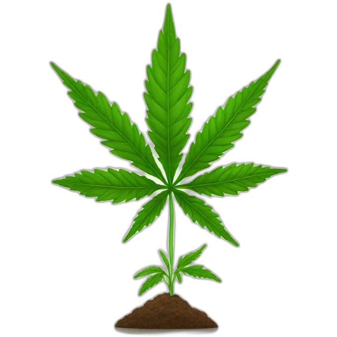 young-cannabis-plant emoji