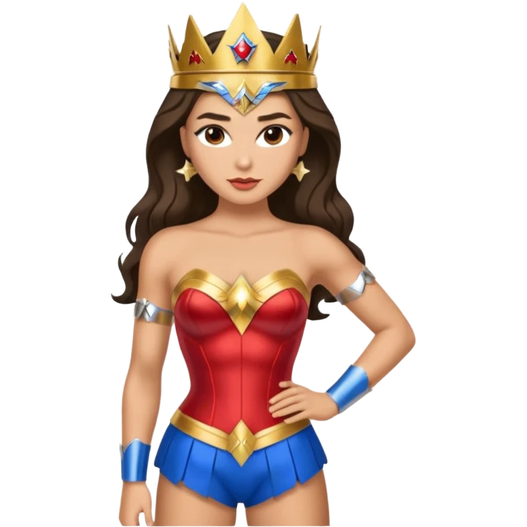 Mujer maravilla emoji