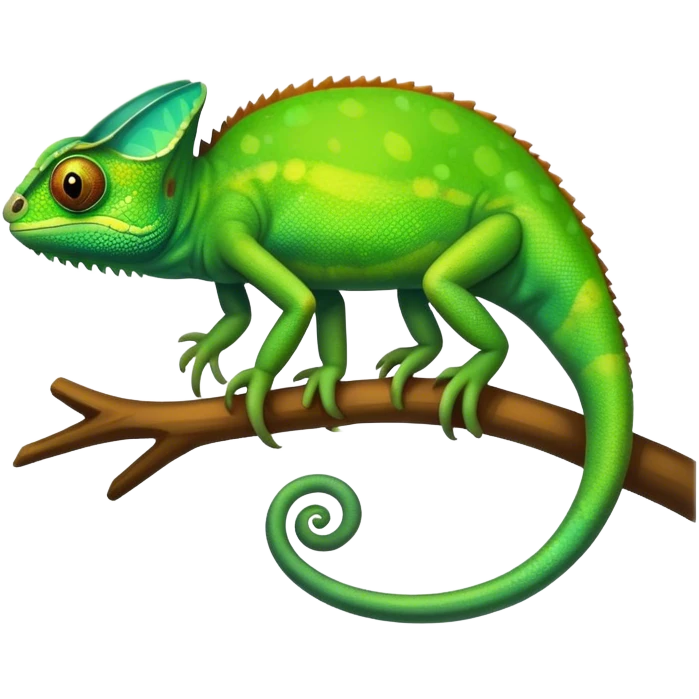 Chameleon emoji