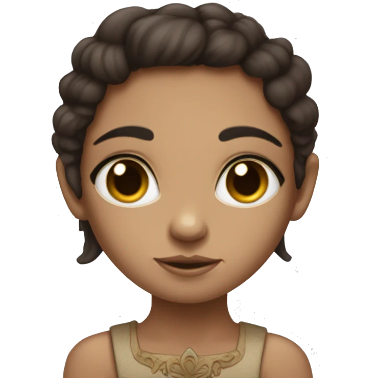 a Canadian sphinx with blue eyes, it is held by a girl with dark hair and brown eyes and hugs emoji