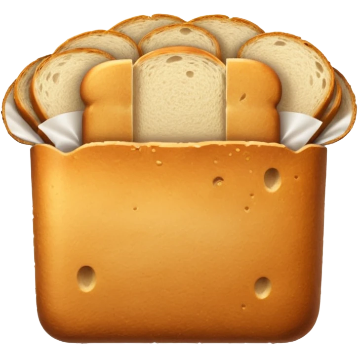 хлеб нарезанный emoji
