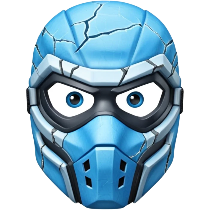 mortal kombat sub zero mask emoji
