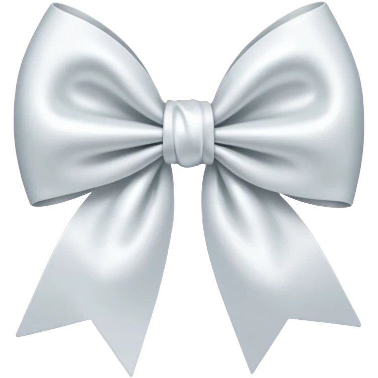 white bow emoji
