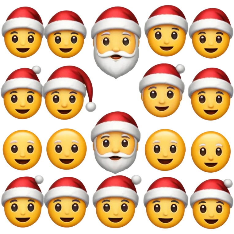 christmas emojis emoji