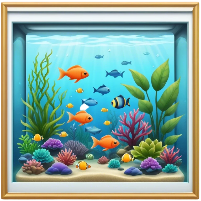 too many plants in aquarium emoji