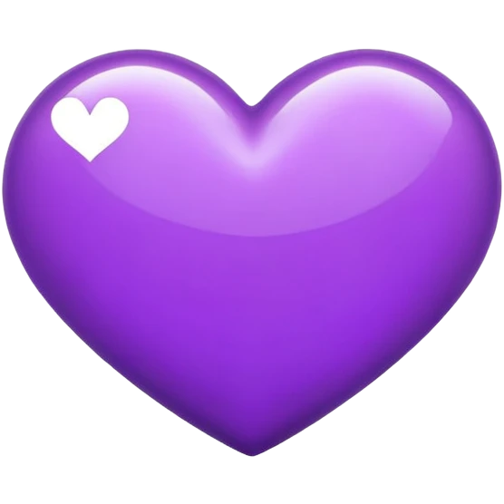corazones morados emoji
