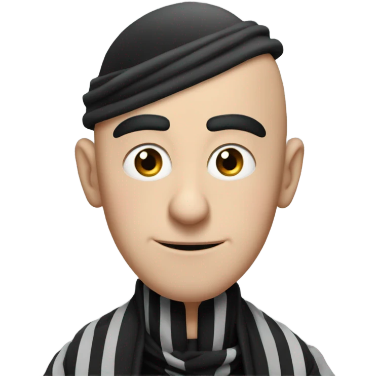 Gru from despicable me long pointy nose emoji