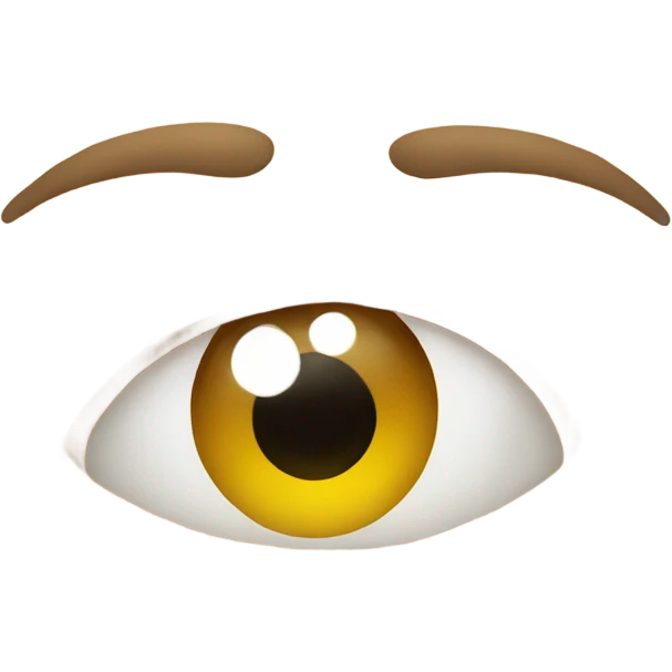 Open eyes emoji