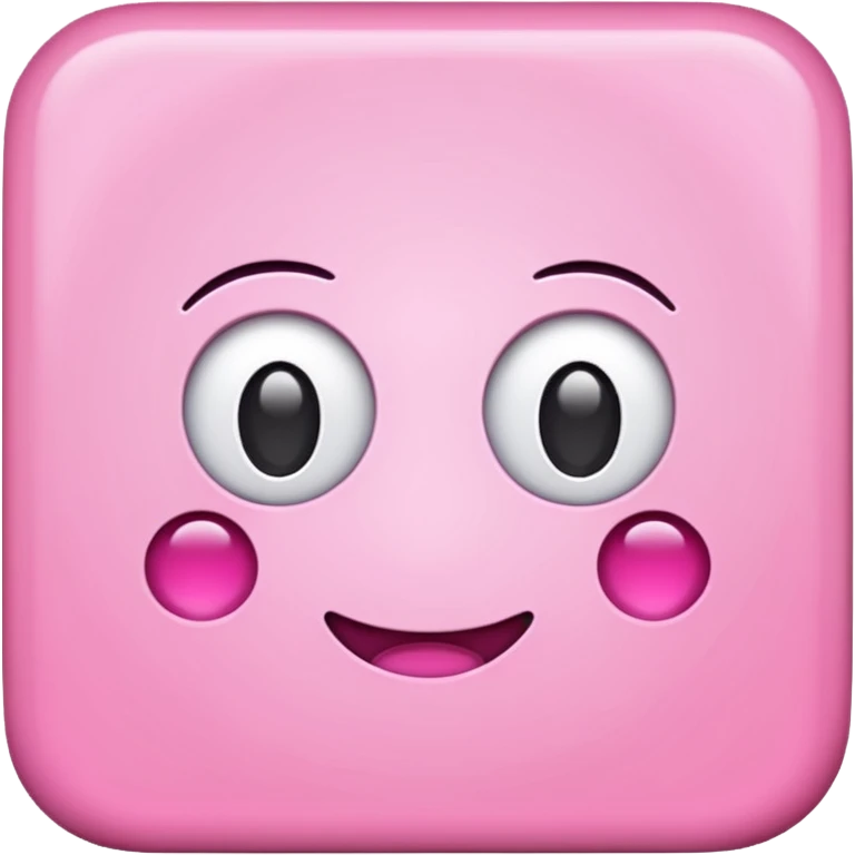 pink simple plan square emoji
