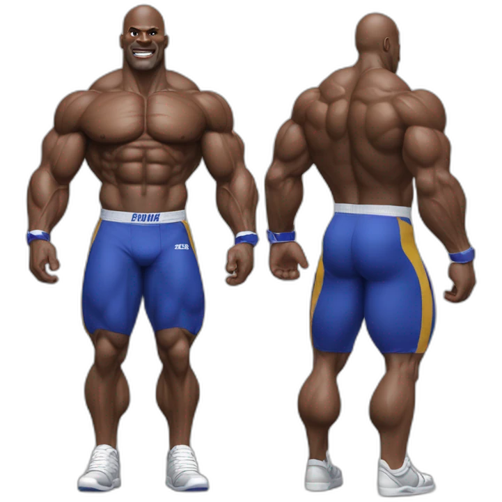 ronnie coleman fullbody lightweight emoji