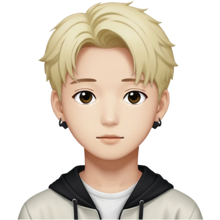 Lee Know from Stray Kids, K-pop idol emoji