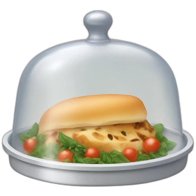 cloche meal emoji