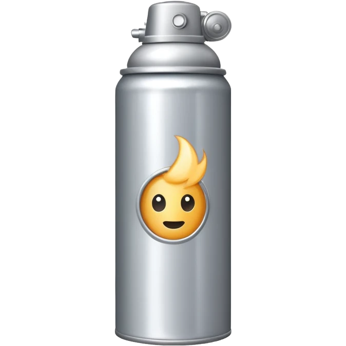 A can of hairspray  emoji