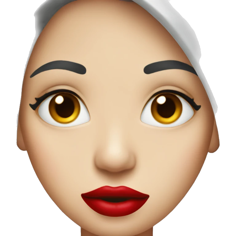Red lipstick  emoji