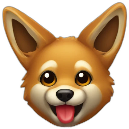 Jackal lick lollipop emoji