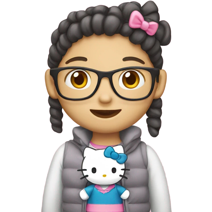 Hello kitty emoji