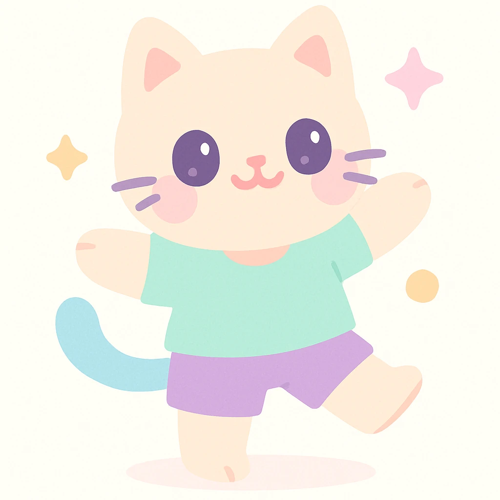 cat dancing emoji