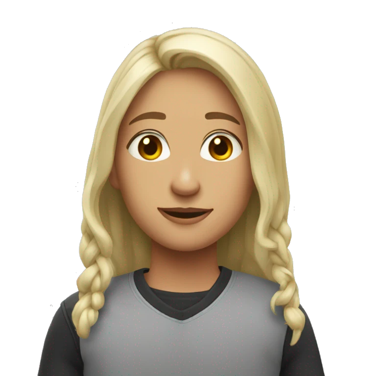 Брюнетка emoji