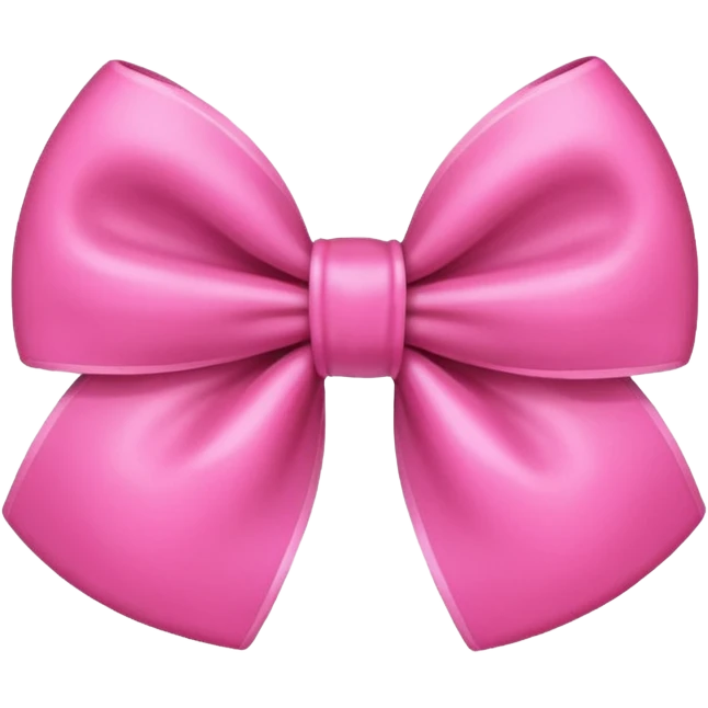 pink bow emoji