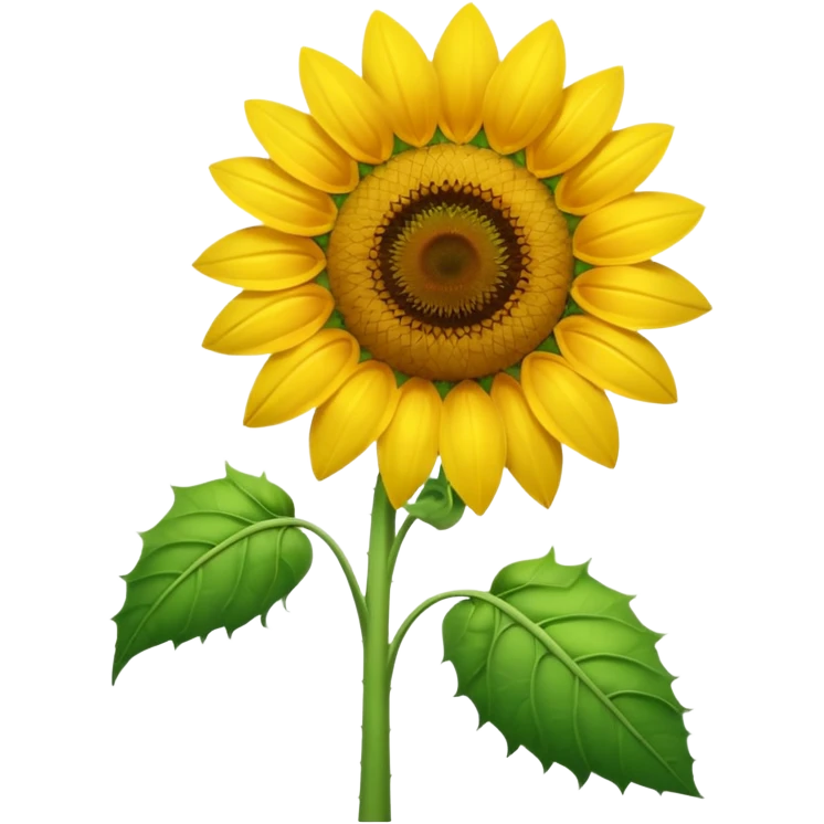 hoa hướng dương emoji
