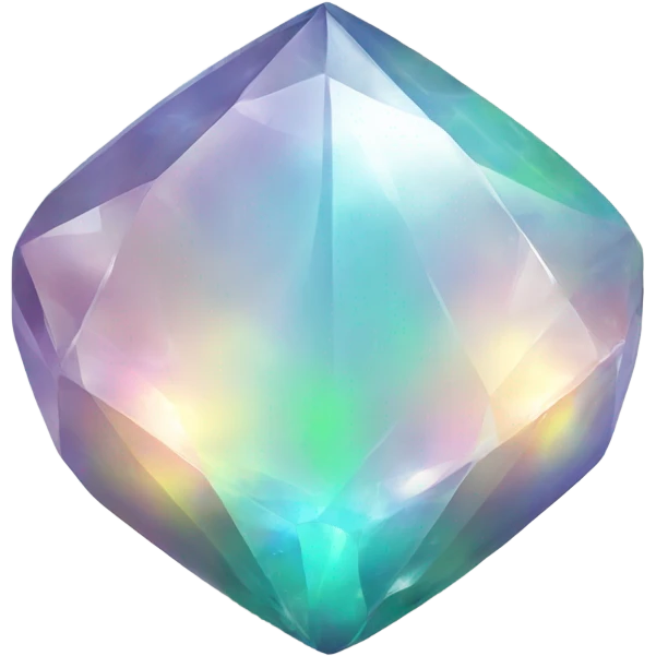 opal crystal gemstone money emoji