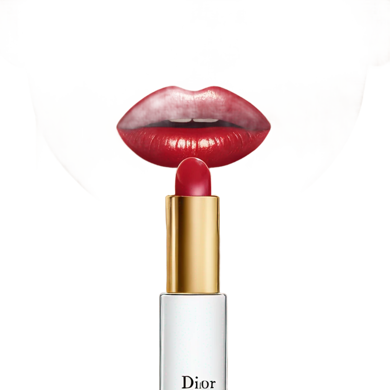 Dior lips oil emoji