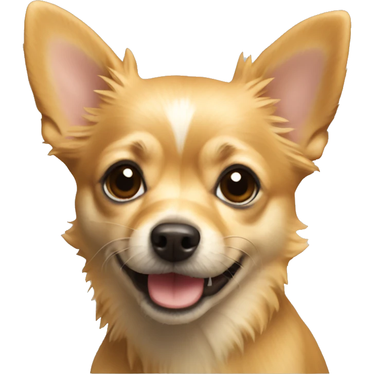 CHIHUAHUA NORWICH TERRIER MIX emoji