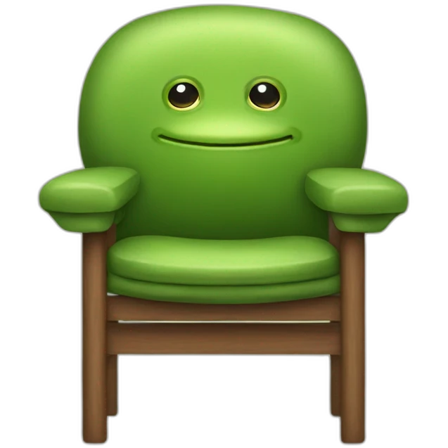 frog chair mountain emoji