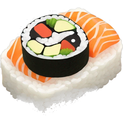 Sushi dish  emoji