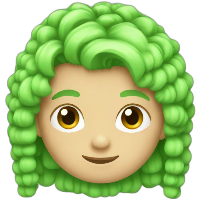 comb green emoji