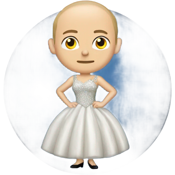 Putin in a ball gown  emoji