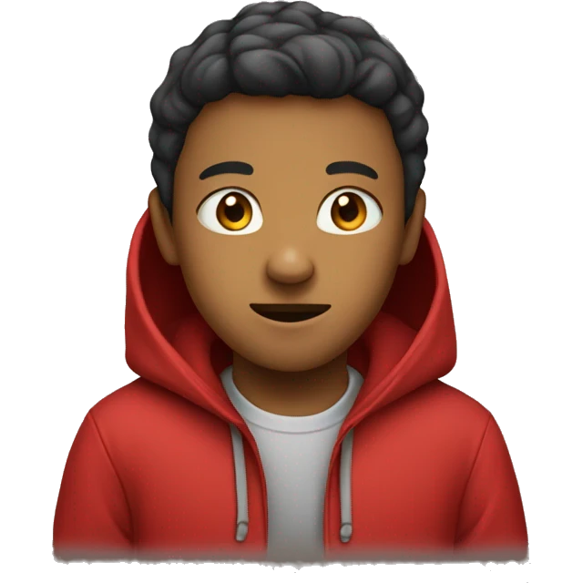 magui in a red hoodie emoji
