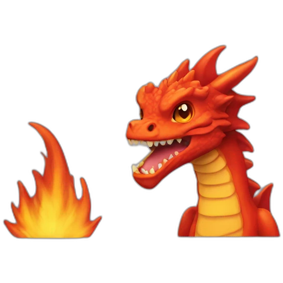 Dracaufeu emoji