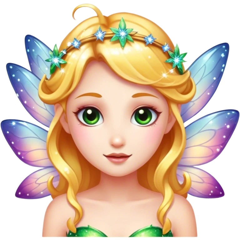 Fairy with sparkles  emoji