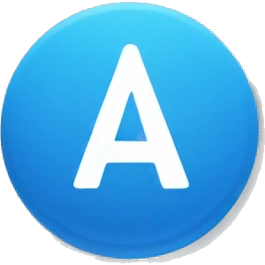 blue circle with a white check mark in the middle emoji