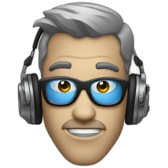 Dj ghost emoji