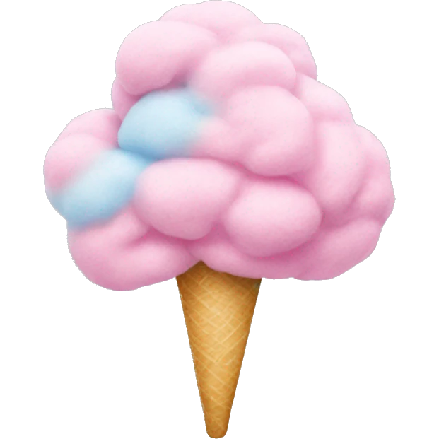 cotton candy emoji
