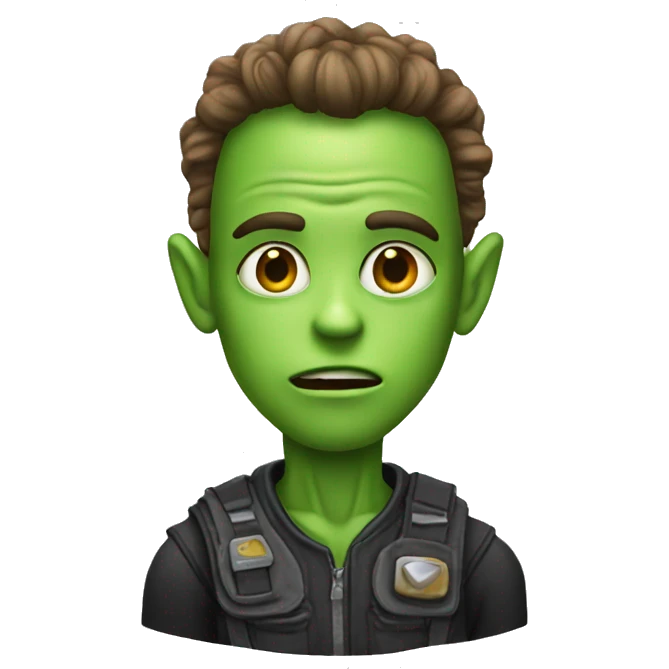 alien stud emoji