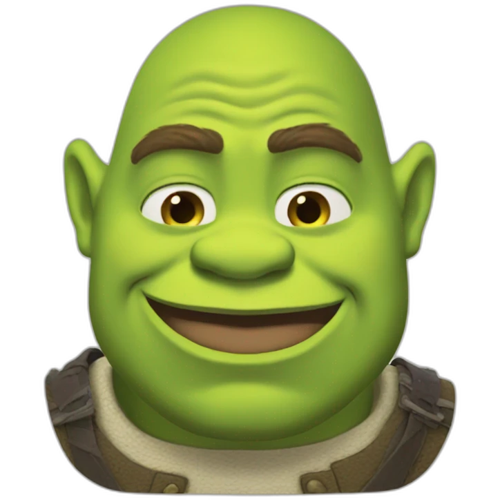 Shrek anime style emoji