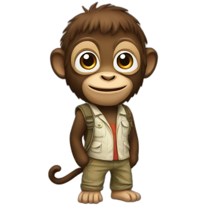 Monkey programmer emoji